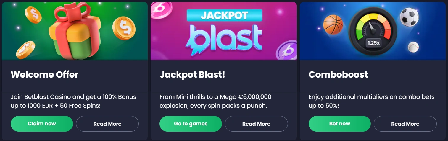 betblast no deposit bonus